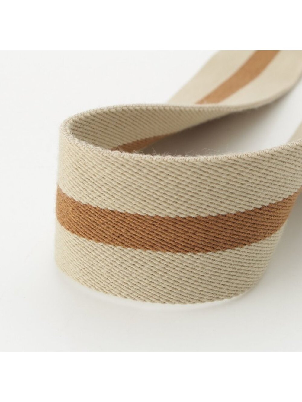 Celine Canvas Leather Line Shoulder Strap Beige Brown - Picture 4 of 7